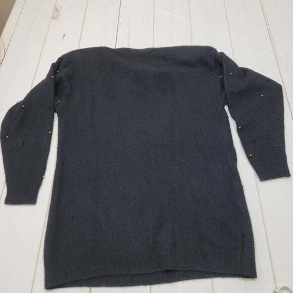 Vintage Marisa Christina ornate christmas instruments sequin sweater - Picture 2 of 11